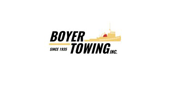 Logo for Boyer Towing, trusted partner of Motive Power Marine